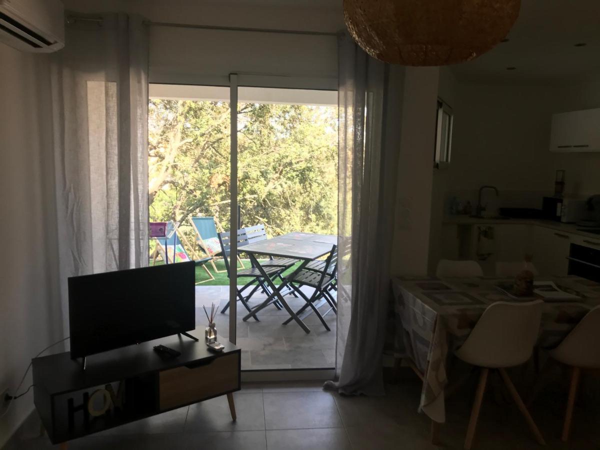 Ferienwohnung Les Jardins De Saint Pancrace Corte  Exterior foto